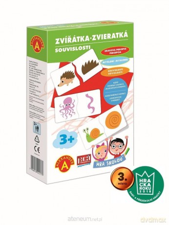 Puzzle Zwierzątka zabawa i nauka CZ/SK [PUZZLE]