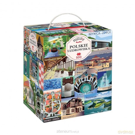 Puzzlove CzuCzu Polskie uzdrowiska 500el [PUZZLE]