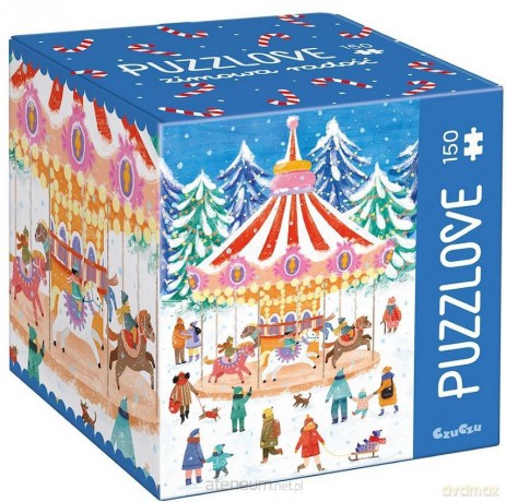Puzzlove CzuCzu Zimowa radość 150el [PUZZLE]