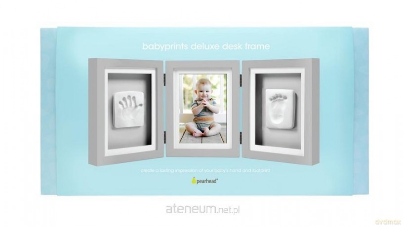 Ramka stojąca z odlewem Deluxe gray