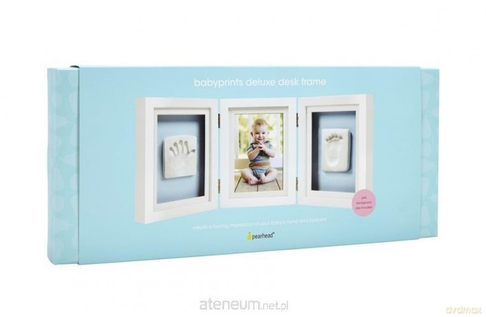 Ramka stojąca z odlewem Deluxe white