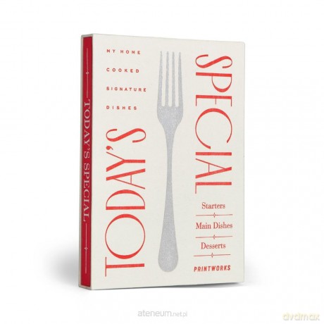 Recipe Book. Today's Special