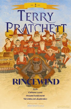 Rincewind (Tom 2) (barwione brzegi) - Terry Pratchett [KSIĄŻKA]