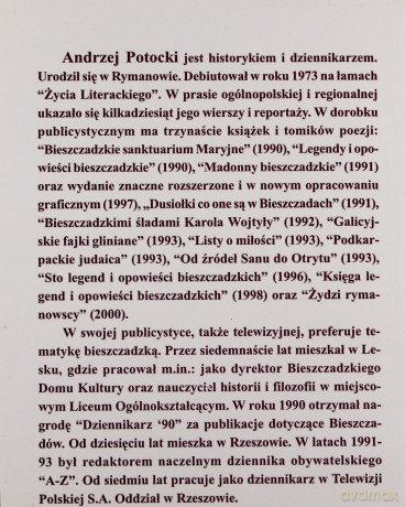 Bieszczadzkie Losy - Andrzej Potocki [KSIĄŻKA]