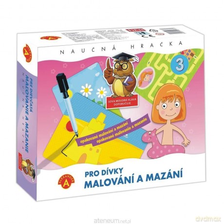 Rysowanie zmazywanie dziewczynki CZ/SK [GRA]