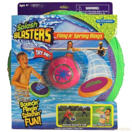 Big Time Splash Blaster 2 Paletki Piłka [ZABAWKA]