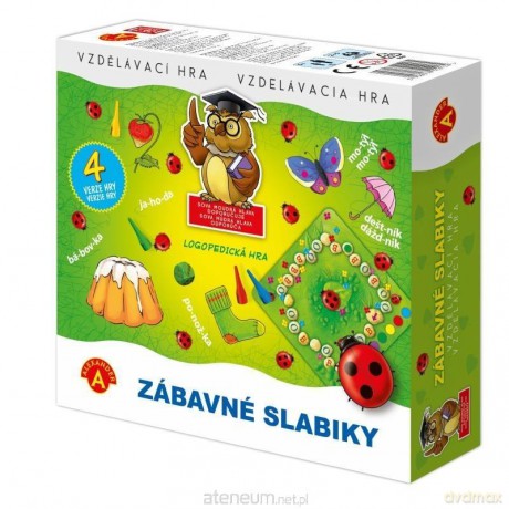 Sylaby do zabawy CZ/SK [GRA PLANSZOWA]