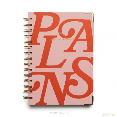 Undated 13 Mo Perpetual Planner - Plans