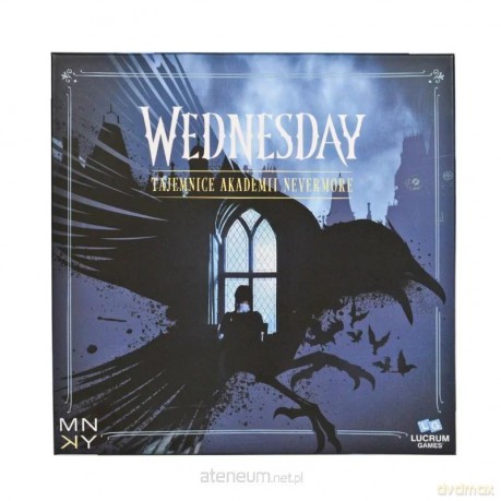 Wednesday: Tajemnice Akademii Nevermore LUCRUM [GRA PLANSZOWA]