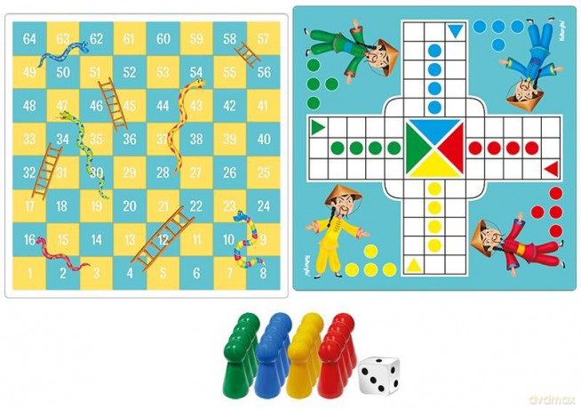 Węże i drabiny&Chińczyk [GRA PLANSZOWA]