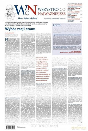 Wszystko, co Najważniejsze nr 11 - red. Michał Kleiber