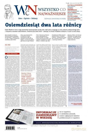 Wszystko, co Najważniejsze nr 40 - red. Michał Kleiber
