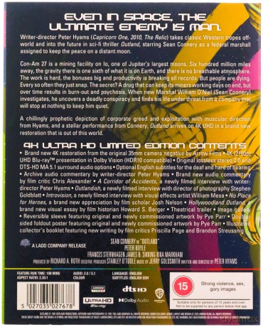 Outland (Odległy ląd) [Blu-Ray 4K]
