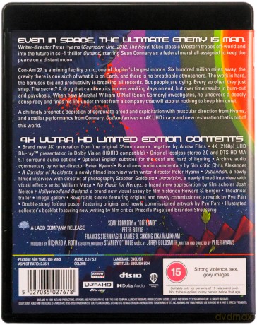 Outland (Odległy ląd) [Blu-Ray 4K]
