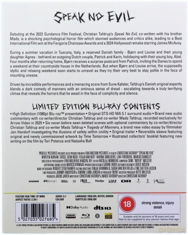 Speak No Evil (Goście) [Blu-Ray]