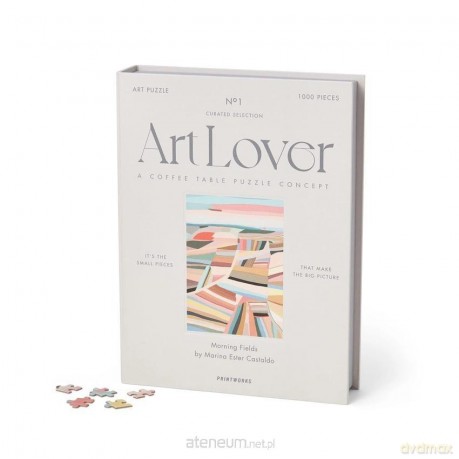 1000 el. Art Lover Book - Morning Fields [PUZZLE]