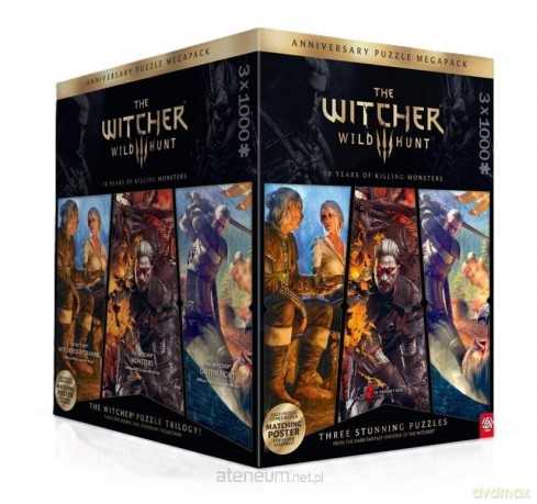 3x1000 el. The Witcher 3: Wild Hunt 10 el. Years [PUZZLE]