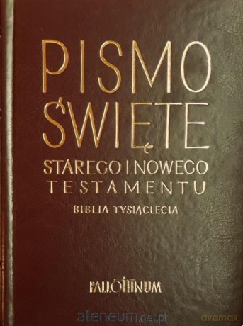 Biblia Tysiąclecia - Pismo Święte Stary Testament i Nowy Testament [KSIĄŻKA]