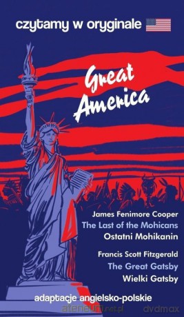 Czytamy w oryginale - Great America - James Fenimore Cooper, Francis Scott Fitzgerald [KSIĄŻKA]