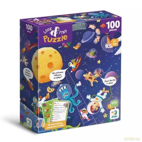 DODO 100 el. Look&Find Szalony kosmos [PUZZLE]