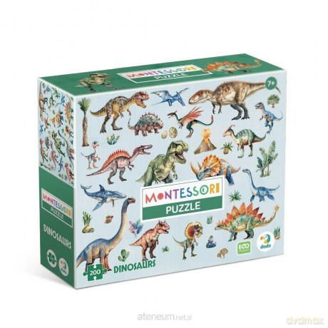 DODO 200 el. Montessori Dinozaury [PUZZLE]