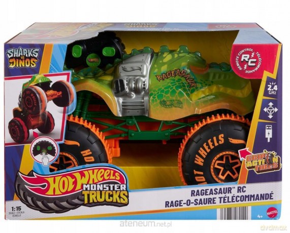 Hot Wheels Monster Truck R/C Rageasaur 1:15