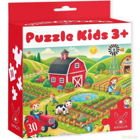 KANGUR 30 el. Kids Farma 3+ [PUZZLE]