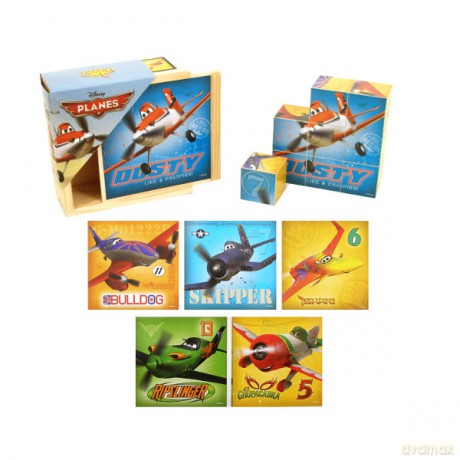 Brimarex Drewniane Klocki Planes (Samoloty) Disney [KLOCKI]