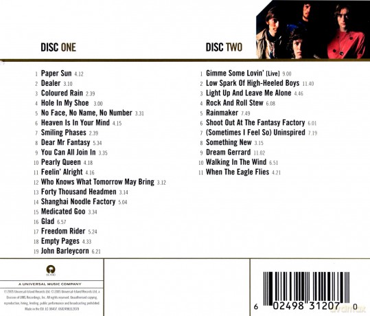 Traffic: Gold (Remastered) [2CD]
