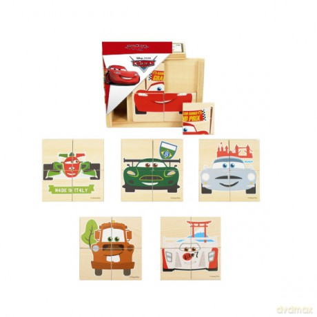 Brimarex Drewniane Puzzle Cars [PUZZLE]
