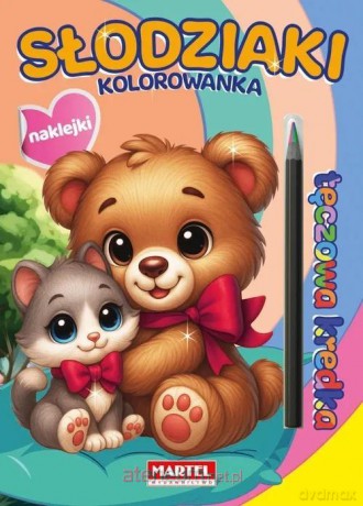 Kolorowanka z kredką Słodziki [KSIĄŻKA]