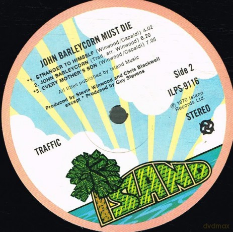 Traffic: John Barleycorn Must Die Lp [Winyl]