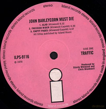 Traffic: John Barleycorn Must Die Lp [Winyl]