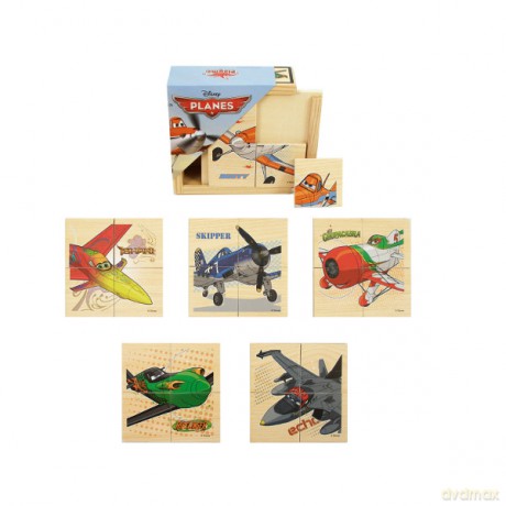 Brimarex Drewniane Puzzle Planes (Samoloty) Disney [PUZZLE]