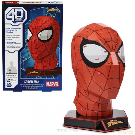 SPIN MASTER 82 el. 4D Maska Spiderman'a [PUZZLE]