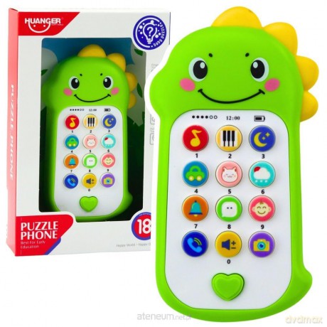 Telefon interaktywny dinozaur