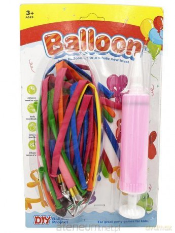 Zestaw balonów z pompką