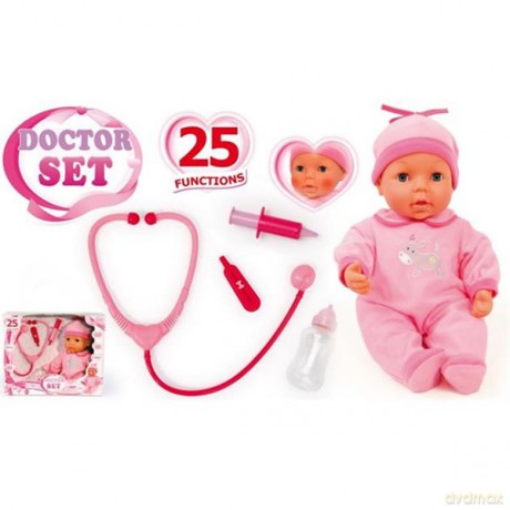 Brimarex Lalka Rozalka Doktor [ZABAWKA]