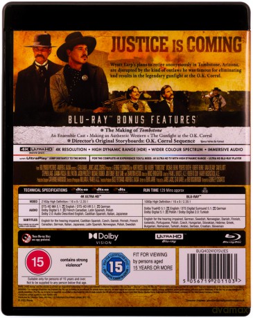 Tombstone [Blu-Ray 4K]+[Blu-Ray]