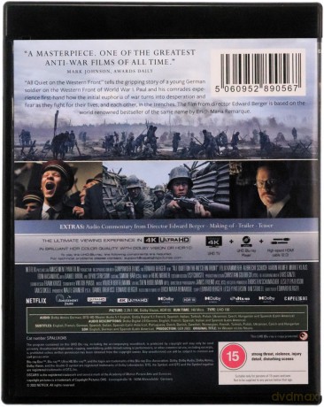 Na Zachodzie bez zmian (All Quiet On The Western Front) [Blu-Ray 4K]