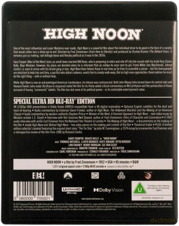 High Noon (W samo południe) [Blu-Ray 4K]