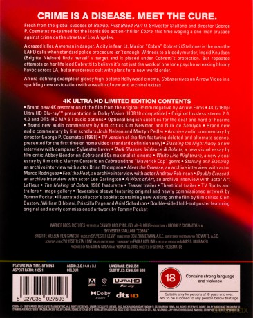Cobra (Limited) [Blu-Ray 4K]
