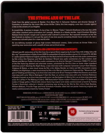 Cobra (Limited) [Blu-Ray 4K]