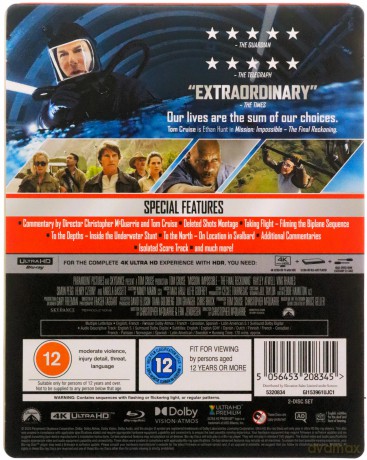 Mission Impossible 8 - The Final Reckoning (steelbook) [Blu-Ray 4K]