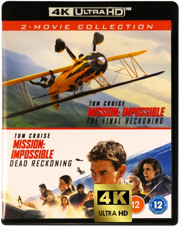 Mission Impossible 7 - Dead Reckoning / Mission Impossible 8 - The Final Reckoning [2xBlu-Ray 4K]