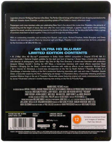 Poseidon (Posejdon) [Blu-Ray 4K]