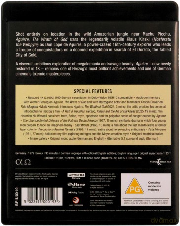 Aguirre - The Wrath Of God (Aguirre, gniew boży) [Blu-Ray 4K]
