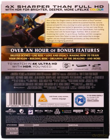 How to Train Your Dragon (Jak wytresować smoka) (steelbook) [Blu-Ray 4K]+[Blu-Ray]