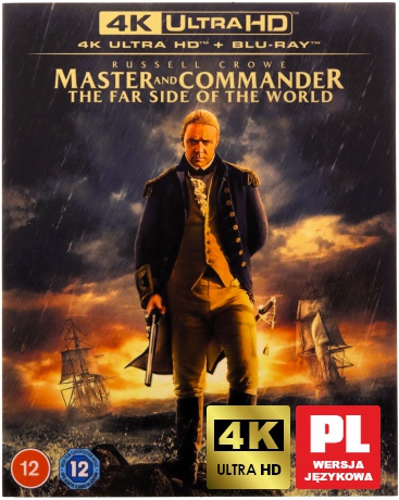 Pan i władca: Na krańcu świata (Master And Commander: The Far Side Of The World) [Blu-Ray 4K]+[Blu-Ray]