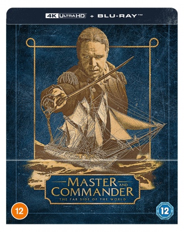 Pan i władca: Na krańcu świata (Master And Commander - The Far Side Of The World) (steelbook) [Blu-Ray 4K]+[Blu-Ray]